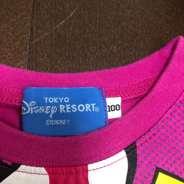 Disney(ディズニー)のディズニー ミニーTシャツ 100 キッズ/ベビー/マタニティのキッズ服女の子用(90cm~)(Tシャツ/カットソー)の商品写真