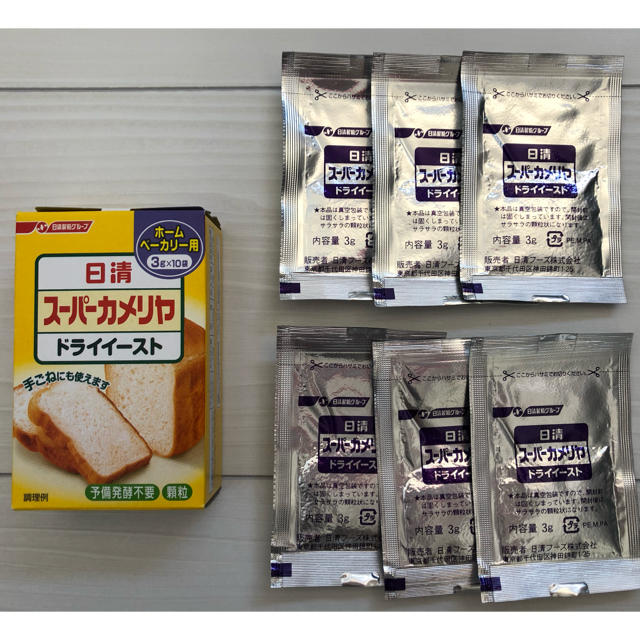 日清製粉(ニッシンセイフン)のドライイースト 6包 食品/飲料/酒の食品(調味料)の商品写真