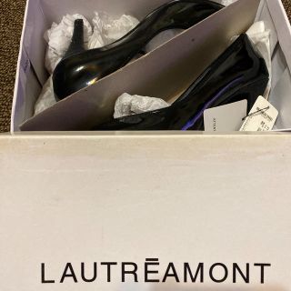 ロートレアモン(LAUTREAMONT)のロートレアモン　黒パンプス お値下げ(ハイヒール/パンプス)