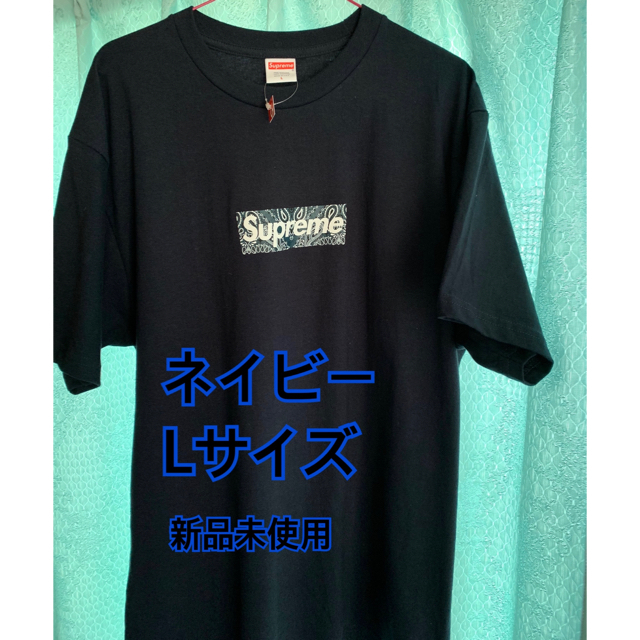 supreme bandana Box Logo Tシャツ　Lサイズ