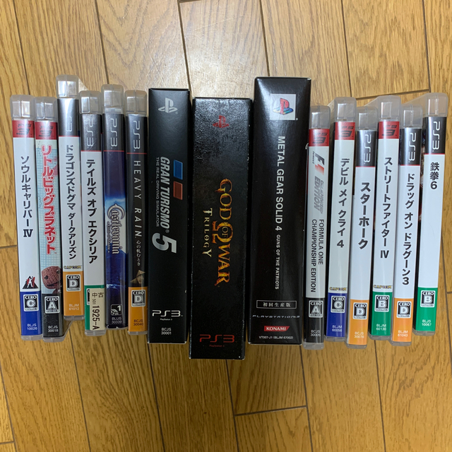 PS3 ソフトまとめ売り 15本の通販 by S13K's shop｜ラクマ