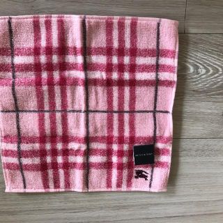 バーバリー(BURBERRY)の新品☆バーバリー　タオルハンカチ(日用品/生活雑貨)