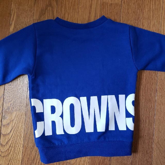 RODEO CROWNS WIDE BOWL(ロデオクラウンズワイドボウル)のロデオクラウンズ　トレーナー　100 キッズ/ベビー/マタニティのキッズ服男の子用(90cm~)(Tシャツ/カットソー)の商品写真