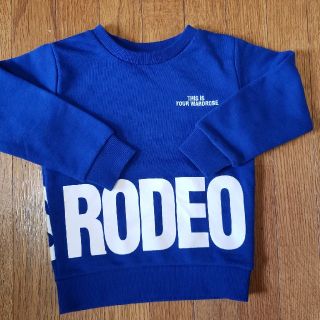 ロデオクラウンズワイドボウル(RODEO CROWNS WIDE BOWL)のロデオクラウンズ　トレーナー　100(Tシャツ/カットソー)