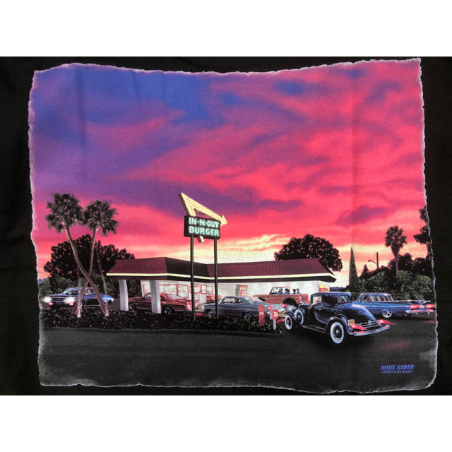 American Apparel(アメリカンアパレル)のIN-N-OUT BURGER Tシャツ メンズのトップス(Tシャツ/カットソー(半袖/袖なし))の商品写真