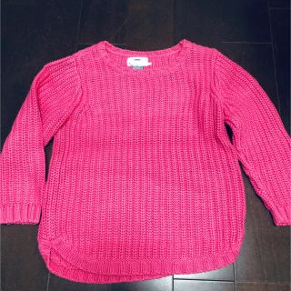 オールドネイビー(Old Navy)のオールドネイビー ピンクニット 4T(ニット)