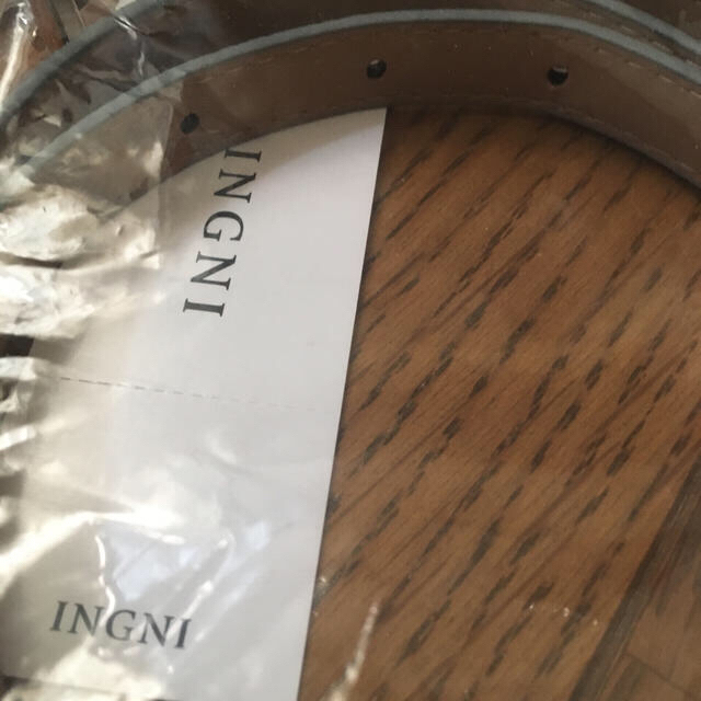INGNI(イング)のINGNI スクエアバックベルト 新品タグ付き レディースのファッション小物(ベルト)の商品写真