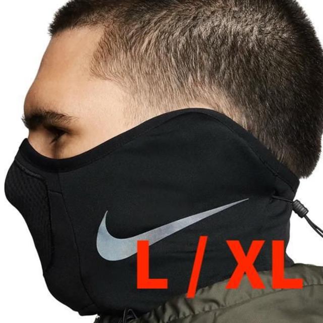 新品 NIKE（ナイキ）サッカースヌード・ランニングラップ ブラックL/XL スポーツ/アウトドアのランニング(ウェア)の商品写真