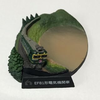 ジェイアール(JR)の「新幹線コレクション/EF81系電気機関車」(鉄道模型)