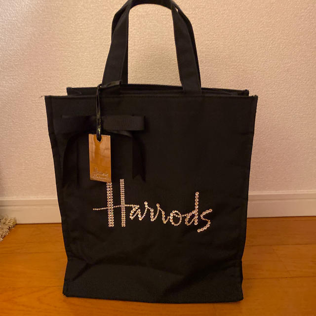 Harrods(ハロッズ)のハロッズA4スワロフスキートートバッグ レディースのバッグ(トートバッグ)の商品写真