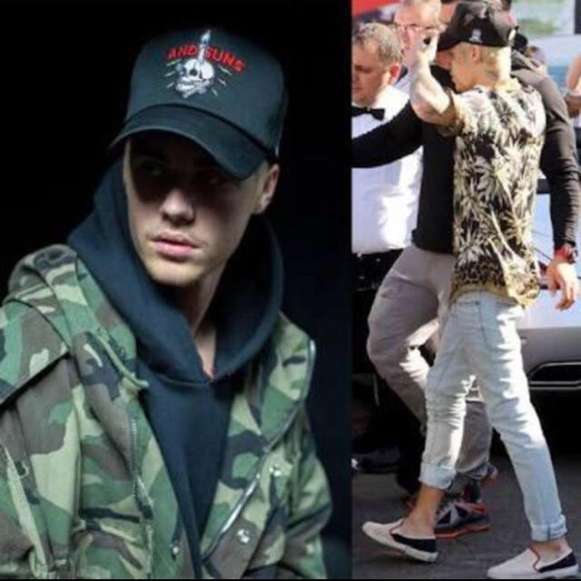 ANDSUNS - ANDSUNS キャップ Justin Bieber 入手困難 希少の通販 ANDSUNS - ANDSUNS キャップ Justin Bieber 入手困難 希少の通販
