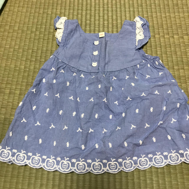 アカチャンホンポ(アカチャンホンポ)のワンピース×パンツ セット キッズ/ベビー/マタニティのベビー服(~85cm)(ワンピース)の商品写真