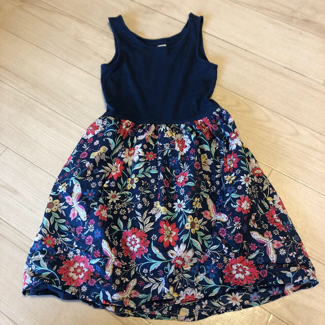 GAP Kids(ギャップキッズ)の130 ワンピースパーカーセット キッズ/ベビー/マタニティのキッズ服女の子用(90cm~)(ワンピース)の商品写真