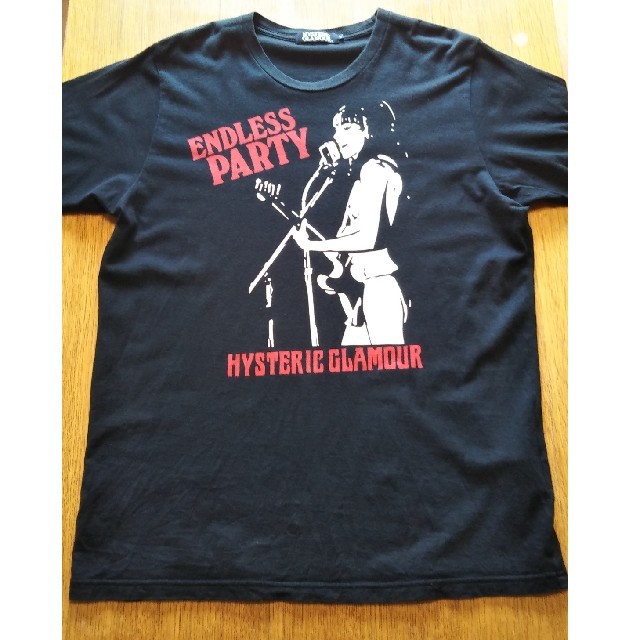 HYSTERIC GLAMOUR(ヒステリックグラマー)の【しんしん様専用】HYSTERIC GLAMOUR   L半袖黒Tシャツ メンズのトップス(Tシャツ/カットソー(半袖/袖なし))の商品写真