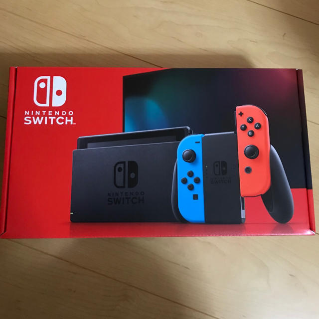 新品未使用 Nintendo Switch 新型　本体　ネオンエンタメ/ホビー