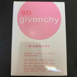 ジバンシィ(GIVENCHY)のso givenchy  ソー　ジバンシー　50ml  香水(香水(女性用))