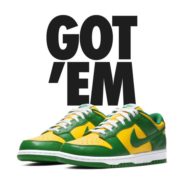 NIKE DUNK LOW SP Brazil ダンク ロー ブラジル