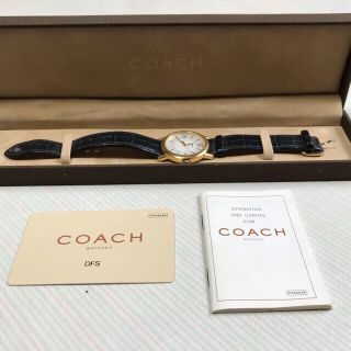 コーチ(COACH)のCOACH 腕時計　※動作確認済みです。(腕時計(アナログ))