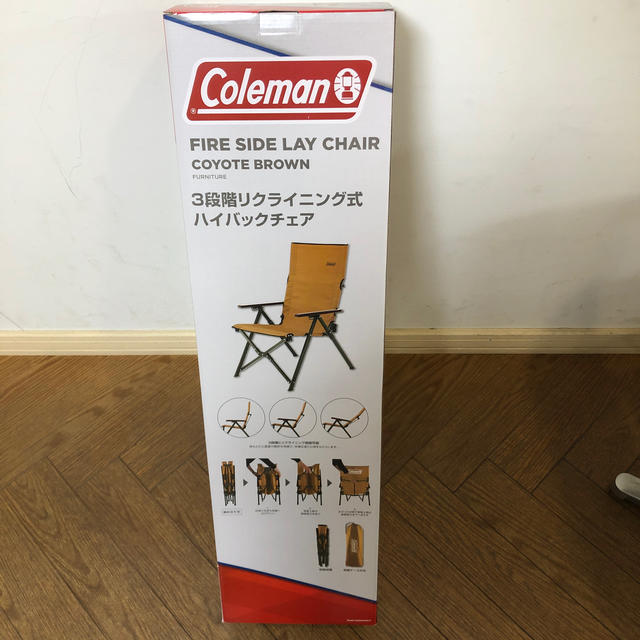 コールマン レイチェア 新品 - テーブル/チェア