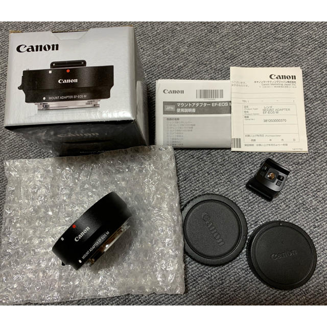 スマホ/家電/カメラCanon マウントアダプター　EF-EOS M