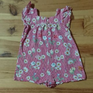 ザラキッズ(ZARA KIDS)のZARA baby  ノースリーブロンパース 18-24m 92cm(パンツ/スパッツ)