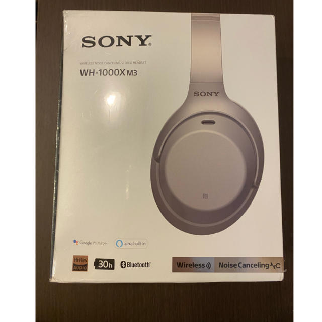 【新品・未開封】SONY ワイヤレスヘッドホン WH1000XM3スマホ/家電/カメラ