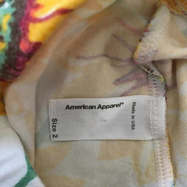 American Apparel(アメリカンアパレル)のアメリカンアパレル　アメアパ　レギンス　パンツ　2 キッズ/ベビー/マタニティのキッズ服女の子用(90cm~)(パンツ/スパッツ)の商品写真