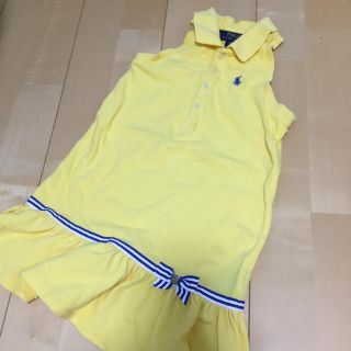 ラルフローレン(Ralph Lauren)のラルフローレン ワンピース 黄色(ワンピース)