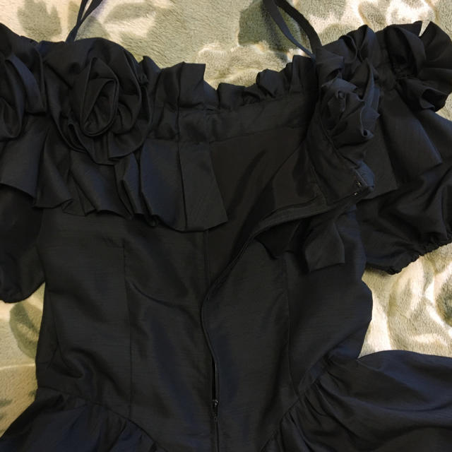 専用　黒パーティドレス　サイズ11号 レディースのフォーマル/ドレス(その他ドレス)の商品写真