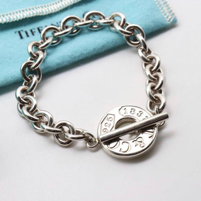 誠実 希少TIFFANYCo. ティファニーサークル1837ブレスレット i9tmg.com.br