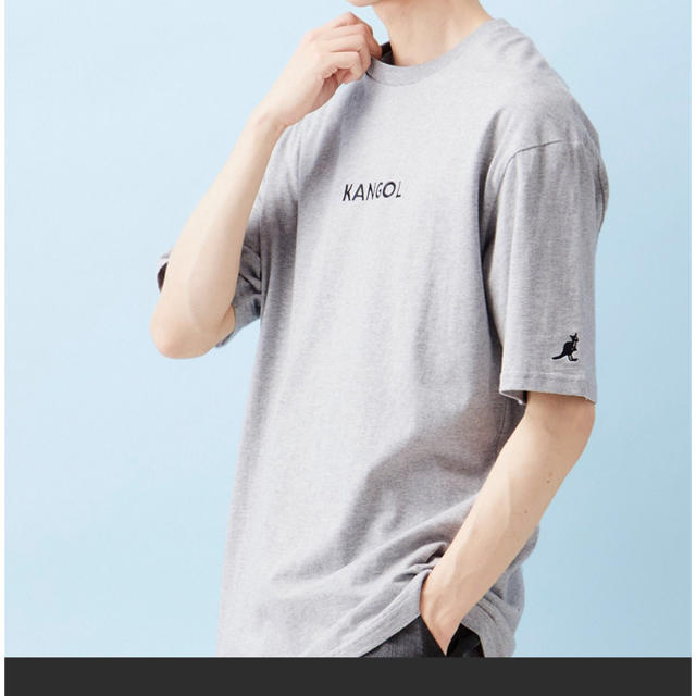 KANGOL(カンゴール)のKANGOL  Tシャツ カットソー サイズS グレー メンズのトップス(Tシャツ/カットソー(半袖/袖なし))の商品写真