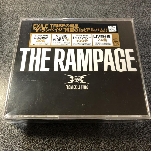 ランページ美品‼︎ランページ　THE RAMPAGE 1st アルバム　CD2＋2DVD