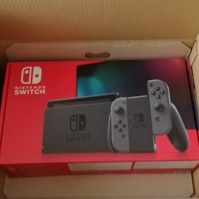 エンタメ/ホビー新品 Nintendo Switch 本体　Joy-Con グレー 新モデル