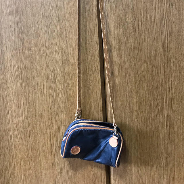 HUNTING WORLD(ハンティングワールド)のハンティングワールド　ショルダーミニ　ネイビー レディースのバッグ(ショルダーバッグ)の商品写真