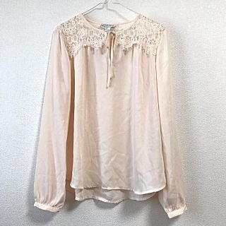 フォーエバートゥエンティーワン(FOREVER 21)の【新品】レースデザインシフォンブラウス(シャツ/ブラウス(長袖/七分))