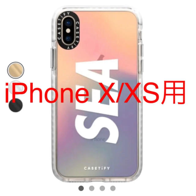 iPhone(アイフォーン)のWIND AND SEA iPhoneXS case スマホ/家電/カメラのスマホアクセサリー(iPhoneケース)の商品写真