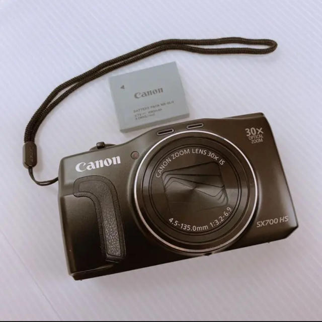 Canon(キヤノン)の【web様専用】Canon PowerShot SX700 デジカメ スマホ/家電/カメラのカメラ(コンパクトデジタルカメラ)の商品写真