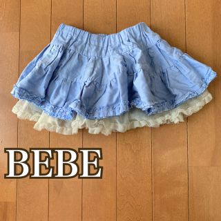 ベベ(BeBe)のチュチュスカート(スカート)