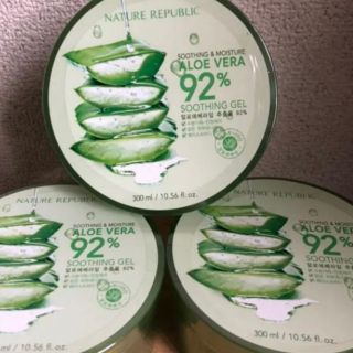 ネイチャーリパブリック(NATURE REPUBLIC)の新品・未使用 　NATURE REPUBLIC　アロエベラ 3個セット(保湿ジェル)