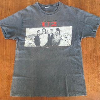 ヴィンテージ　1987 U2 Joshua Treeツアー Tシャツ(Tシャツ/カットソー(半袖/袖なし))