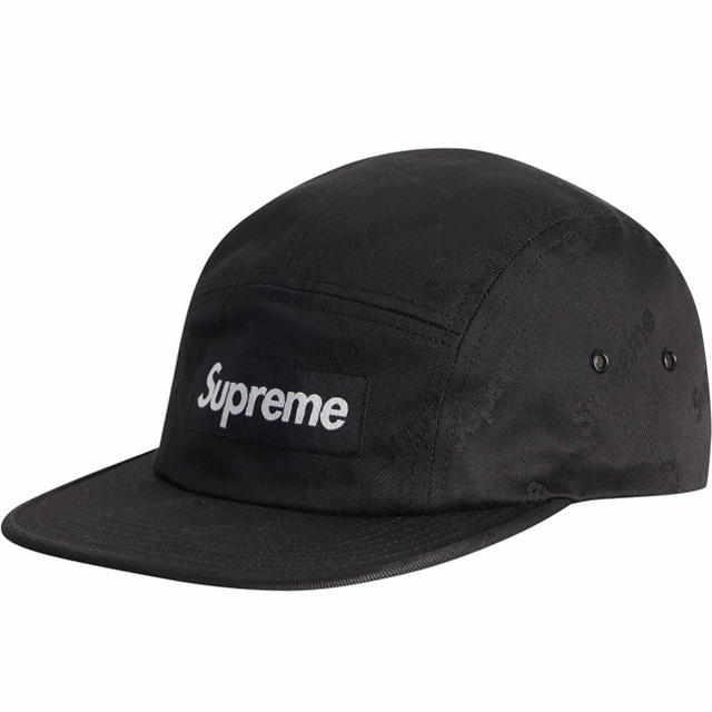 supreme jacquard logos twill camp cap