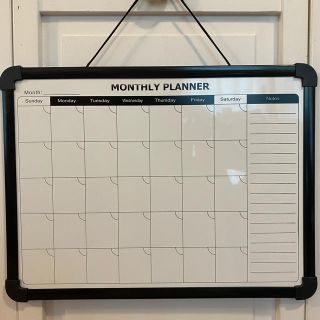 スケジュールボード ホワイトボード MONTHLY PLANNER(カレンダー/スケジュール)