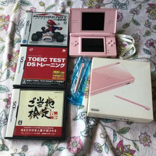 ニンテンドーDS(ニンテンドーDS)のNintendo DS ニンテンド-DS LITE ノーブルピンク　マリオカート(携帯用ゲーム機本体)