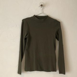 ユニクロ(UNIQLO)のNorah様専用　UNIQLO リブハイネックT 長袖(カットソー(長袖/七分))