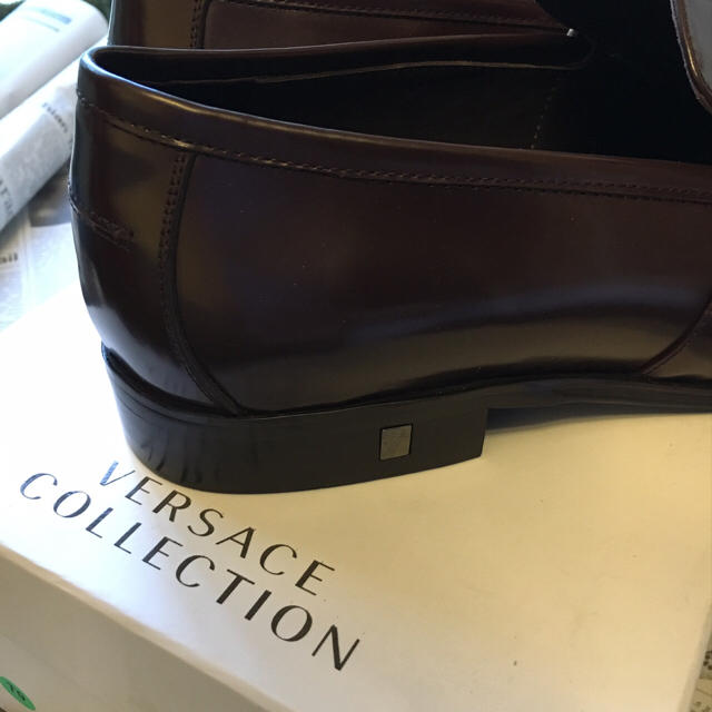 VERSACE(ヴェルサーチ)の新品💗VERSACE💗本革ローファー メンズの靴/シューズ(ドレス/ビジネス)の商品写真