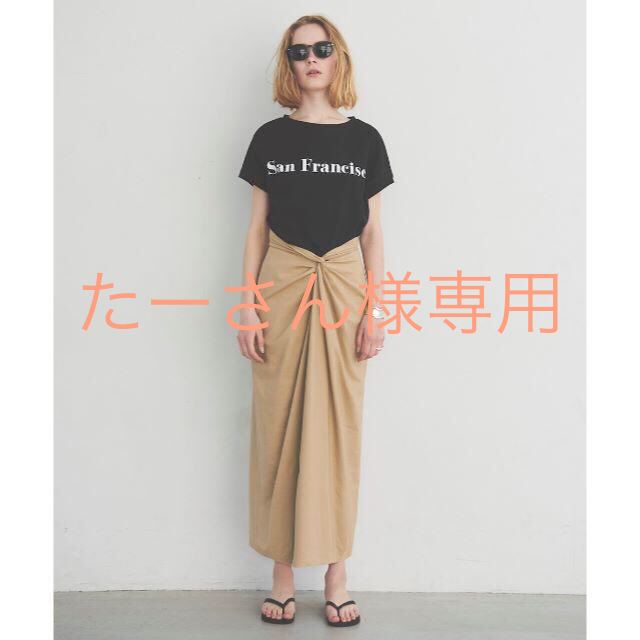 OUTERSUNSETフレンチスリーブTシャツ　辺見えみり