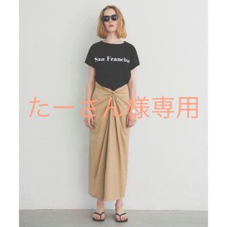 ドゥーズィエムクラス(DEUXIEME CLASSE)のOUTERSUNSETフレンチスリーブTシャツ　辺見えみり(Tシャツ(半袖/袖なし))