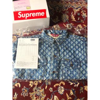 シュプリーム(Supreme)の[最安値] supreme Hole Punch Denim Jacket(Gジャン/デニムジャケット)