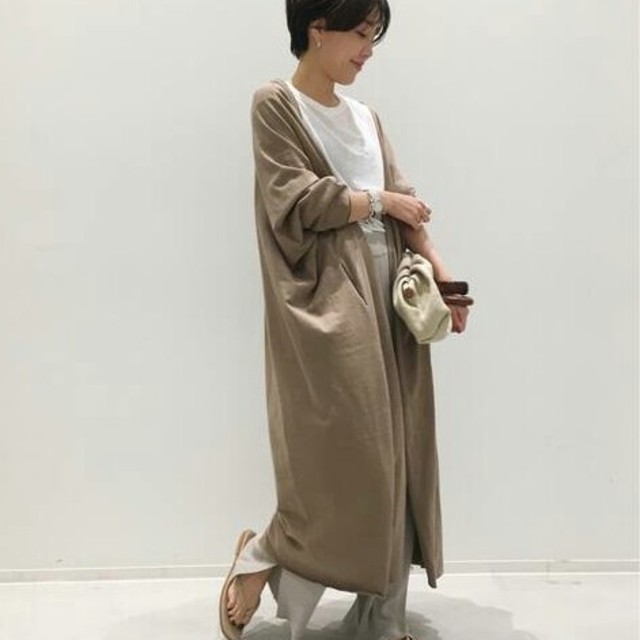 【AMERICANA/アメリカーナ】Sweat Long Cardigan 1