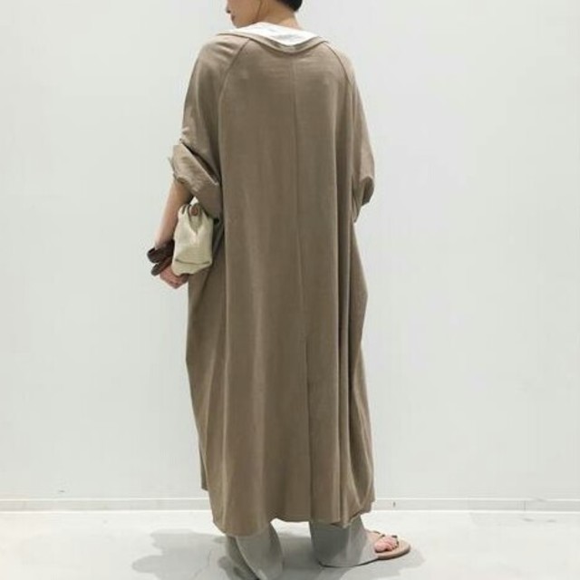 L'Appartement DEUXIEME CLASSE(アパルトモンドゥーズィエムクラス)の【AMERICANA/アメリカーナ】Sweat Long Cardigan レディースのトップス(カーディガン)の商品写真